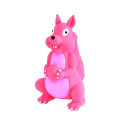 Hračka pes - veverka latex 15 cm Hračka pes - veverka latex 15 cm