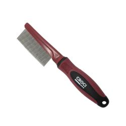 Hřeben hustý blešák vínový Croci Hřeben hustý blešák vínový Croci