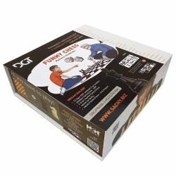 HSH FUNNY CHESS (dřevěná sada včetně šachových hodin s bonusem) (AKČNÍ CENA)