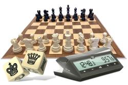 HSH FUNNY CHESS (rodinná sada včetně šachových hodin s bonusem) (AKČNÍ CENA)