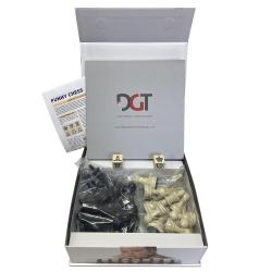 HSH FUNNY CHESS (rodinná sada včetně základních šachových hodin) (AKČNÍ CENA)