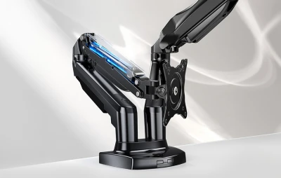Huanuo HNDS6 černý držák na dva monitory 13-30 palců