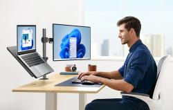 Huanuo HNCM2 černý držák na monitor 13-32 palců