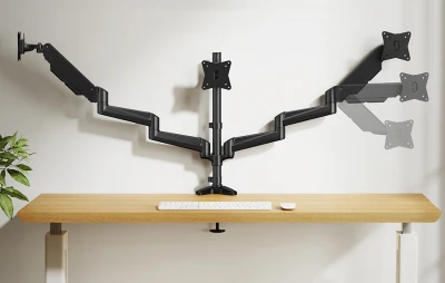 Huanuo HNTS3B-UK černý 17-32" trojitý držák monitorů