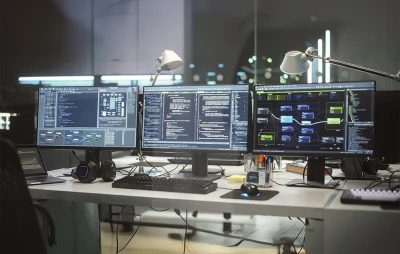 Huanuo HNTS3B-UK černý 17-32" trojitý držák monitorů