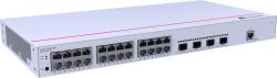 Huawei S310-24T4S Switch (24*10/100/1000BASE-T ports, 4*GE SFP ports, AC power) Huawei S310-24T4S Switch (24*10/100/1000BASE-T ports, 4*GE SFP ports, AC power)