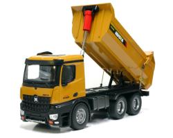 Huina Mercedes-Benz Arocs, profesionální celokovový proporcionální sklápěč, nosnost 3,5 kg