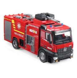 Mercedes-Benz Arocs HASIČI 1:14, s funkční stříkačkou, proporcionální, LED, zvuky, RTR