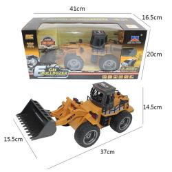 Huina RC kolový nakladač s kovovou lžící 1:18 S1532
