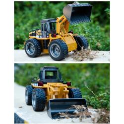 Huina RC kolový nakladač s kovovou lžící 1:18 S1532