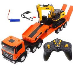 Huina RC sada podvalníku a bagru 1:24