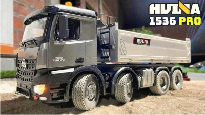 Huina RC sklápěč 1536 PRO RC Dump Truck 1/14