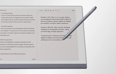 Huion Kamvas Ink EB1011 10,3" tmavě šedý digitální zápisník