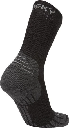 Husky All Wool sv. šedé ponožky POUZE XL (45-48) (VÝPRODEJ)