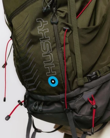 Husky Cruiser 55l dark green batoh expedice
