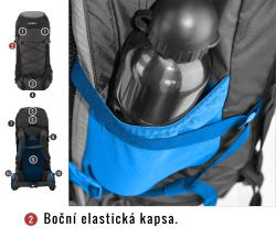 Husky Batoh Expedice Ribon 60l blue + sleva 400,- na příslušenství