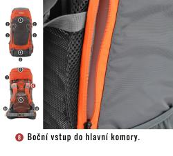 Husky Rony 50l blue batoh expedícia
