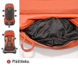 Husky Rony 50l bordo batoh expedícia