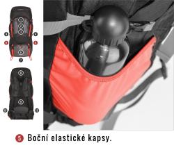 Husky Samont 60+10 l černá batoh expedice
