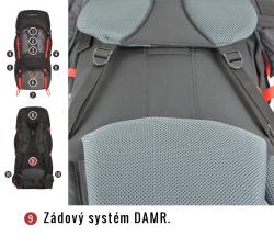 Husky Samont 60+10 l černá batoh expedice