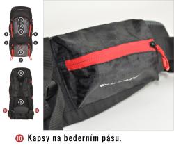 Husky Samont 60+10 l černá batoh expedice