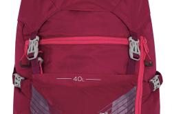 Husky Capture 40l magenta turistický batoh + sleva 200,- na příslušenství