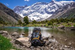 Husky Capture 40l magenta turistický batoh + sleva 200,- na příslušenství