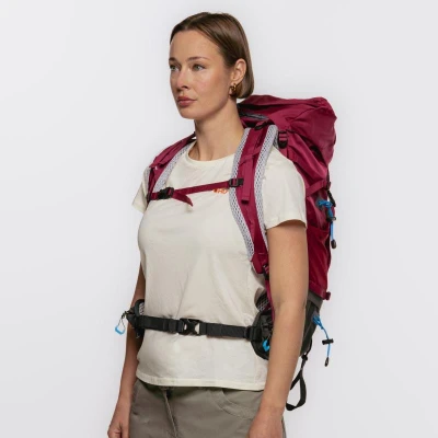 Husky Curly 40l bordo batoh Expedice / Turistika