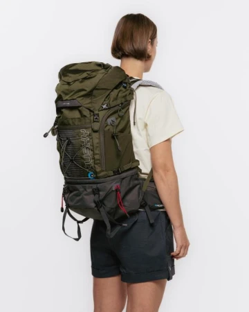 Husky Curly 40l dark green batoh Expedice / Turistika