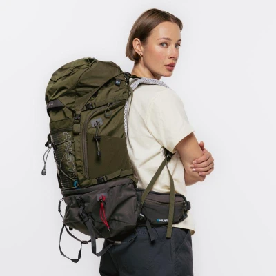 Husky Curly 40l dark green batoh Expedice / Turistika