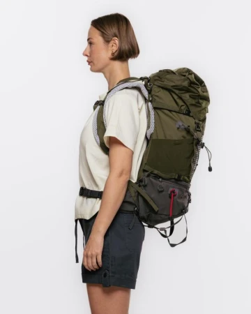 Husky Curly 40l dark green batoh Expedice / Turistika
