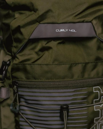 Husky Curly 40l dark green batoh Expedice / Turistika