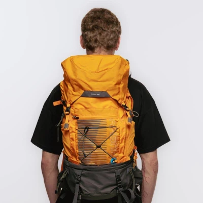 Husky Curly 40l dark yellow batoh Expedice / Turistika