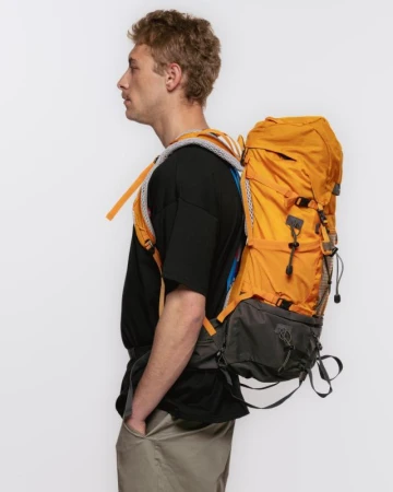 Husky Curly 40l dark yellow batoh Expedice / Turistika