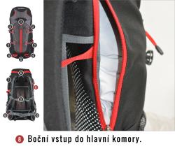 Husky Scape 38l černý batoh Expedice / Turistika