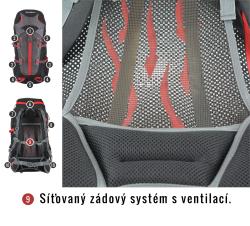 Husky Scape 38l černý batoh Expedice / Turistika
