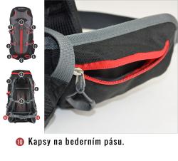 Husky Scape 38l černý batoh Expedice / Turistika