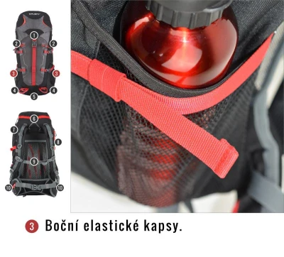 Husky Scape 38l černý batoh Expedice / Turistika