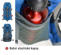Husky Scape 38l modrý turistický batoh