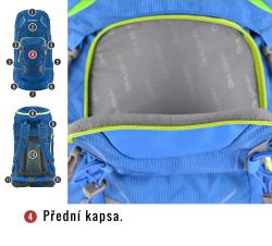 Husky Sloper 45 l černý batoh Expedice / Turistika