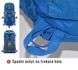 Husky Sloper 45 l černý batoh Expedice / Turistika