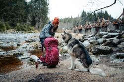 Husky Ranis 70l black batoh expediční