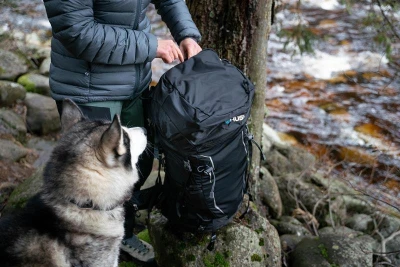 Husky Ranis 70l black batoh expediční