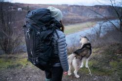 Husky Ranis 70l blue batoh expediční