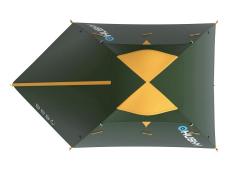 Husky Bird 3 Classic zelený turistický stan (VÝPRODEJ)