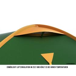 Husky Bird 3 Classic zelený turistický stan (VÝPRODEJ)