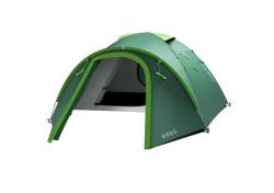 Husky Bizon 3 Plus zelený turistický stan pro 3 osoby (VÝPRODEJ)