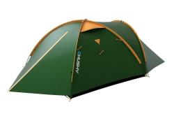 Husky Bizon 4 Classic zelený kempingový stan (VÝPRODEJ)