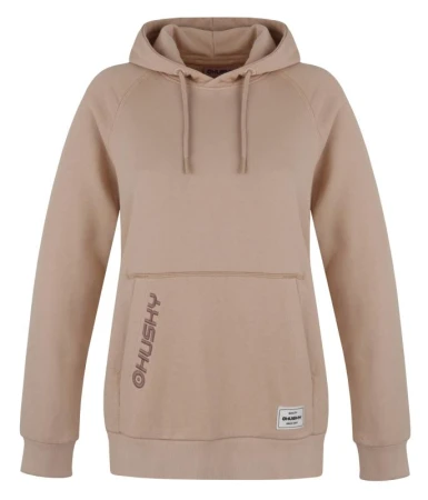Husky Buggy L beige dámská bavlněná mikina