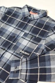 Husky Gaia L dark blue dámská flanelová košile